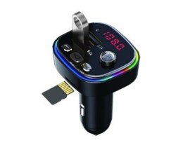 VAKOSS VAKOSS TRAMISTER SAMOCHODOWY RGB/ FM/ BLUETOOTH/ USB / 3.1A TC-B439