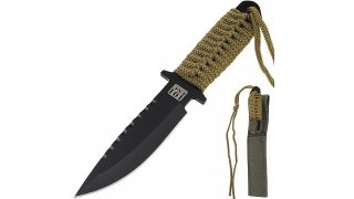 101 INC Nóż Combat Recon 7 101 INC Model A GREEN