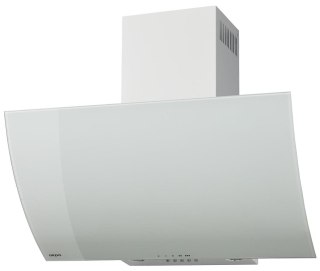 AKPO Okap kominowy AKPO WK-4 Clarus 60 Biały (600mm; front gięte białe szkło)