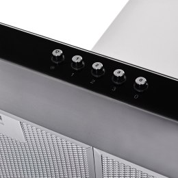 AKPO Okap kominowy AKPO WK-4 FENIKS SLIM GLASS 60 INOX (297 m3/h; 600mm; kolor inox)