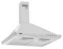 AKPO Okap kominowy AKPO WK-5 ELEGANT TURBO 50 BIAŁY (500 mm, kolor biały)