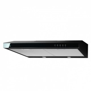 AKPO Okap podszafkowy AKPO WK-7 K GLASS 60 CZARNY/CZARNE SZKŁO (600mm; kolor czarny)