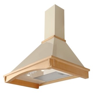 AKPO Okap przyścienny rustykalny AKPO WK-4 RUSTICA COUNTRY 60 Ecru kremowy