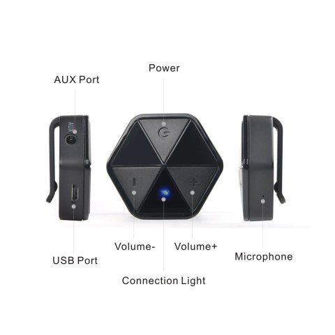 AUDIOCORE Adapter AUDIOCORE AC815 (Jack 3,5 mm - Jack ; kolor czarny)