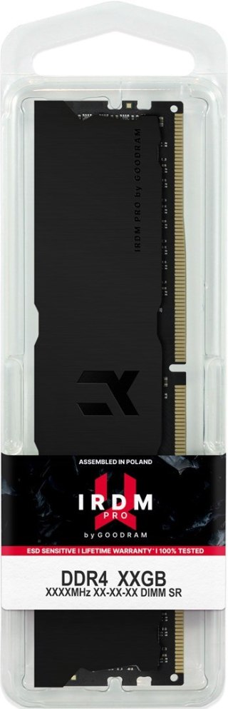 GoodRam GOODRAM DDR4 IRP-K3600D4V64L18S/8G 8GB 3600MHz 18-22-22 Deep Black