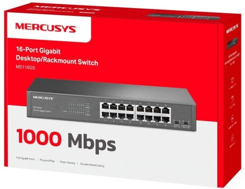 MERCUSYS Switch Mercusys MS116GS MERCUSYS Switch Mercusys MS116GS