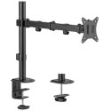 Maclean MACLEAN UCHWYT BIURKOWY DO MONITORA LCD 17-32", 9KG, VESA 75X75 ORAZ 100X100 PODWÓJNE RAMIĘ MC-753N