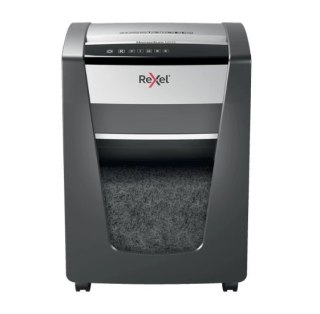 REXEL Rexel Niszczarka Momentum M515, P-5, 30L, 15 kartek, tnie na ścinki 2 x 15 mm, czarna