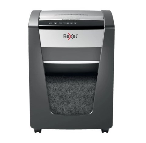 REXEL Rexel Niszczarka Momentum M515, P-5, 30L, 15 kartek, tnie na ścinki 2 x 15 mm, czarna REXEL Rexel Niszczarka Momentum M515, P-5, 30L, 15 kartek, tnie na ścinki 2 x 15 mm, czarna