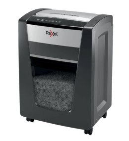 REXEL Rexel Niszczarka Momentum M515, P-5, 30L, 15 kartek, tnie na ścinki 2 x 15 mm, czarna