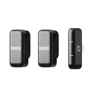 RODE RODE Wireless Micro - 2-kanałowy cyfrowy system bezprzewodowy (Lightning, Czarny)