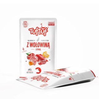 TufTuf Tuf Tuf Saszetka mielonka z wołowiną dla psa 500g
