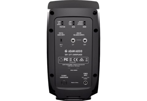 ADAM AUDIO ADAM AUDIO D3V Black - Para monitorów ADAM AUDIO ADAM AUDIO D3V Black - Para monitorów