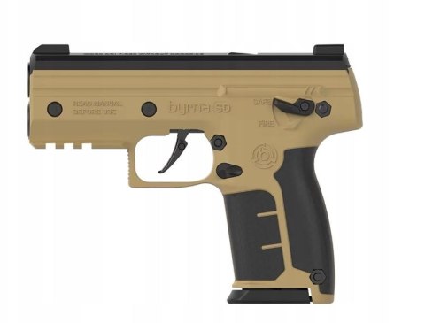 Byrna Pistolet na kule gumowe i pieprzowe BYRNA SD TAN k.68 CO2 8g zestaw (SK68300-TAN)