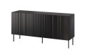 Cama MEBLE Komoda ISLA 150,5x40x75 czarny mat