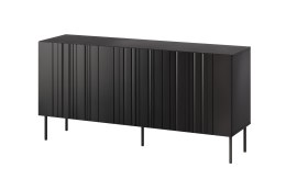 Cama MEBLE Komoda ISLA 150,5x40x75 czarny mat