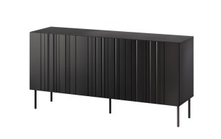 Cama MEBLE Komoda ISLA 150,5x40x75 czarny mat