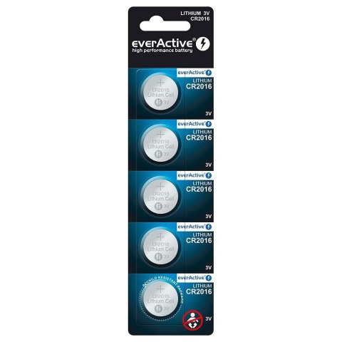 EverActive EVERACTIVE BATERIE LITOWE CR20165BL BLISTER- 5 SZT. EverActive EVERACTIVE BATERIE LITOWE CR20165BL BLISTER- 5 SZT.