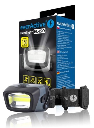EverActive EVERACTIVE LATARKA CZOŁOWA DIODOWA 150 LUMENÓW HL150