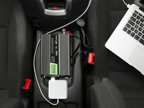 Green Cell GREEN CELL PRZETWORNICA INV06 12V-230V 150W/300W