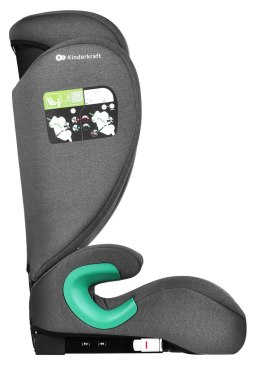 KinderKraft Kinderkraft Fotel Jr Fix2 i-Size 1-1,5m Rocket Grey