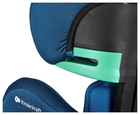 KinderKraft Kinderkraft Fotel Junior Fix 2 i-Size 100-150cm Harbor Blue KinderKraft Kinderkraft Fotel Junior Fix 2 i-Size 100-150cm Harbor Blue
