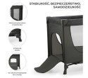KinderKraft Kinderkraft Łóżeczko turystyczne JOY LIGHT GREY