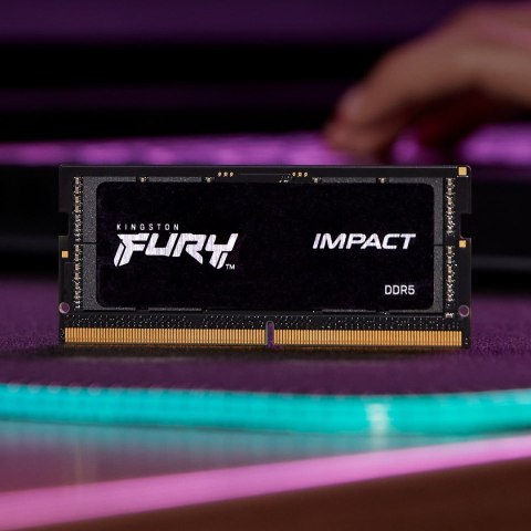 Kingston KINGSTON DDR5 SODIMM 32GB 5600Hz CL40 KITx2 FURY Impact PnP Kingston KINGSTON DDR5 SODIMM 32GB 5600Hz CL40 KITx2 FURY Impact PnP