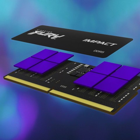 Kingston KINGSTON DDR5 SODIMM 32GB 5600Hz CL40 KITx2 FURY Impact PnP Kingston KINGSTON DDR5 SODIMM 32GB 5600Hz CL40 KITx2 FURY Impact PnP