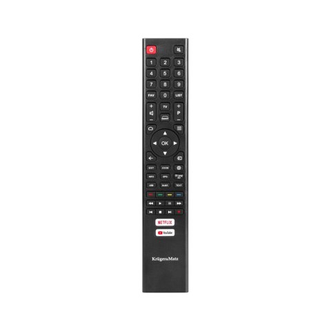Kruger & Matz KRUGER & MATZ TELEWIZOR LED 40" FHD SMART DVB-T2/S (WYPRZEDAŻ) Kruger & Matz KRUGER & MATZ TELEWIZOR LED 40" FHD SMART DVB-T2/S (WYPRZEDAŻ)