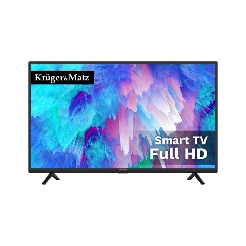 Kruger & Matz KRUGER & MATZ TELEWIZOR LED 40" FHD SMART DVB-T2/S (WYPRZEDAŻ) Kruger & Matz KRUGER & MATZ TELEWIZOR LED 40" FHD SMART DVB-T2/S (WYPRZEDAŻ)
