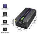 Qoltec QOLTEC PRZETWORNICA NAPIĘCIA MONOLITH 1200 MS WAVE | 12V NA 230V | 600/1200W | USB