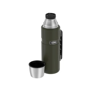 Thermos Termos z uchwytem na napoje 470 ml THERMOS - zieleń wojskowa