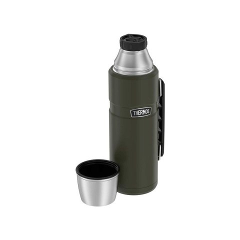 Thermos Termos z uchwytem na napoje 470 ml THERMOS - zieleń wojskowa
