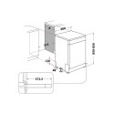 Whirlpool Zmywarka WHIRLPOOL WFC 3C26 PF X