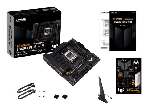ASUS Płyta główna ASUS TUF GAMING B650M-PLUS WIFI ASUS Płyta główna ASUS TUF GAMING B650M-PLUS WIFI