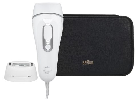 Braun Depilator Braun Silk-expert Pro 5 PL5145 IPL biało-srebrny Braun Depilator Braun Silk-expert Pro 5 PL5145 IPL biało-srebrny