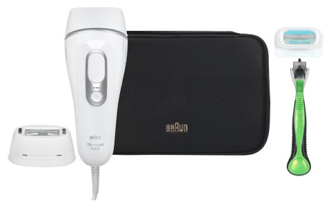 Braun Depilator Braun Silk-expert Pro 5 PL5145 IPL biało-srebrny Braun Depilator Braun Silk-expert Pro 5 PL5145 IPL biało-srebrny