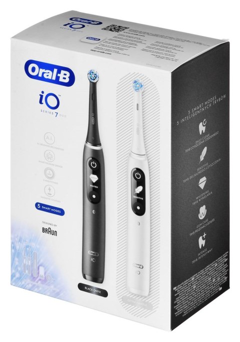 Braun Szczoteczka Oral-B iO Series 7 Duo Black/White JAS2 Braun Szczoteczka Oral-B iO Series 7 Duo Black/White JAS2