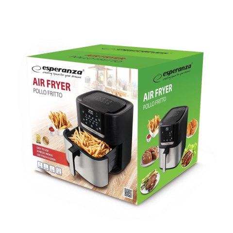 Esperanza ESPERANZA FRYTKOWNICA BEZTŁUSZCZOWA 8L POLLO FRITTO EKA004 Esperanza ESPERANZA FRYTKOWNICA BEZTŁUSZCZOWA 8L POLLO FRITTO EKA004