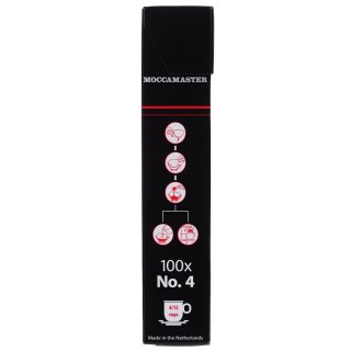 MOCCAMASTER Zestaw filtrów do ekspresów MOCCAMASTER Nr 4