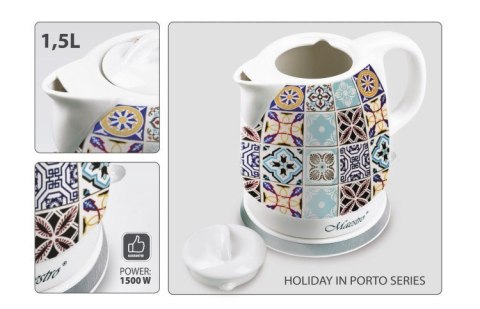 Maestro Ceramiczny czajnik elektryczny MR-066-PORTO MAESTRO Maestro Ceramiczny czajnik elektryczny MR-066-PORTO MAESTRO
