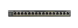 NETGEAR Switch Netgear GS316PP-100EUS 16p PoE 183W (PoE+: 16p) Unmanaged Gigabit