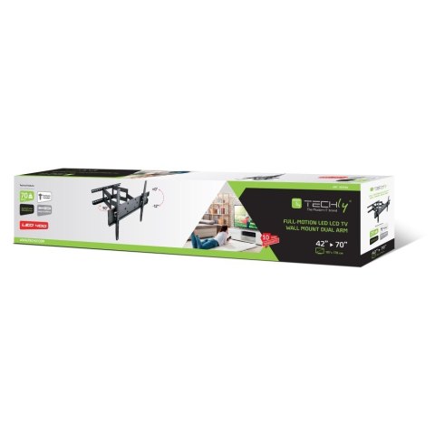 TECHly TECHLY UCHWYT ŚCIENNY TV LED/LCD 42-70 CALI 70KG O TECHly TECHLY UCHWYT ŚCIENNY TV LED/LCD 42-70 CALI 70KG O