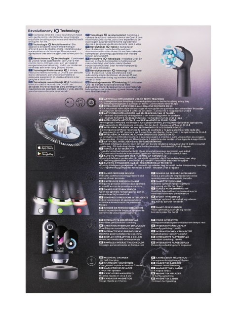 Braun Szcoteczka Oral-B iO Series 9 Duo Black Onyx/Rose Braun Szcoteczka Oral-B iO Series 9 Duo Black Onyx/Rose