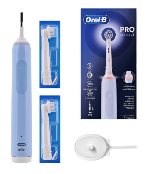 Braun Szczoteczka Oral-B PRO 3 3000 Sensitive Clean Blue Braun Szczoteczka Oral-B PRO 3 3000 Sensitive Clean Blue