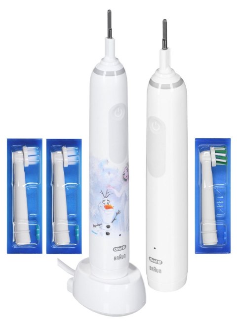 Braun Zestaw 2 szczoteczek Oral-B 3 3000 i Junior Frozen Braun Zestaw 2 szczoteczek Oral-B 3 3000 i Junior Frozen
