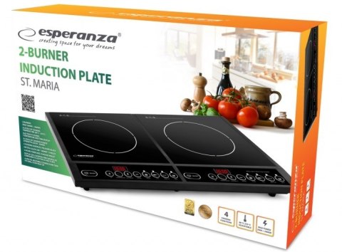 Esperanza Kuchenka Esperanza St.Maria EKH008 (2 pola grzejne; 2000W) (WYPRZEDAŻ) Esperanza Kuchenka Esperanza St.Maria EKH008 (2 pola grzejne; 2000W) (WYPRZEDAŻ)