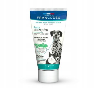 FRANCODEX FRANCODEX Pasta do czyszczenia zębów dla psów i kotów 70g
