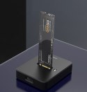 GEMBIRD GEMBIRD STACJA DOKUJĄCA DO DYSKÓW M.2 SATA I NVME SSD CZARNA
